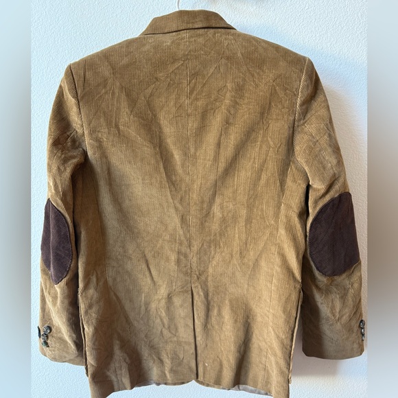 EUC Vintage Tommy Hilfiger Boys Corduroy Elbow Patch Blazer Suit Jacket Size 14 - Picture 2 of 8
